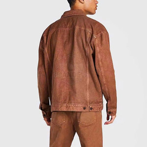 High Quality Made Best Material <b>Men</b> Jeans <b>Jacket</b> Breathable Lightweight Custom Design <b>Men</b> Winter <b>Jacket</b> - Product Image 3