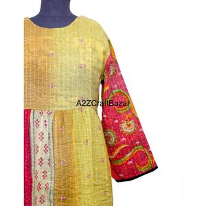 เดรสยาวผ้าฝ้ายแท้ 100% สุดหรูสำหรับผู้หญิง สไตล์วินเทจสำหรับงานเลี้ยงอย่างเป็นทางการ แขนยาว คอทรงยู สำหรับฤดูใบไม้ผลิ/ฤดูร้อน - Product Image 3