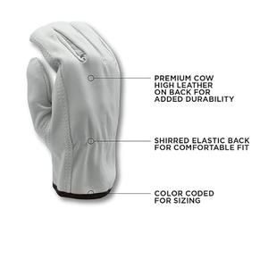 Gants de jardinage professionnels |   Design texturé minimaliste et discret, tout noir |   Prix direct usine - Product Image 3