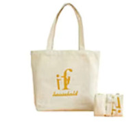 Sac de shopping en toile personnalisé, grand format, avec poignée, sac bandoulière avec logo personnalisé
