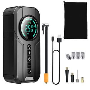 Pompa d'Aria Elettrica Portatile Wireless per Pneumatici Auto 150 PSI con Luce LED, Compressore Elettrico per Pneumatici - Product Image 1