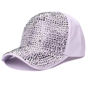 Las Mejores Gorras de Béisbol Unisex de Algodón con Pedrería 100% Rhine Stone 2026, Ajustables, Deportivas, Casuales, de Lona, para Viajes al Aire Libre, con Bordado 3D - Product Image 1