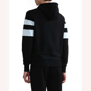 Sudadera con Capucha 100% Algodón Grueso con Franjas Reflectantes para Hombre, Ropa de Trabajo de Seguridad, Ropa de Invierno para Exteriores - Product Image 5