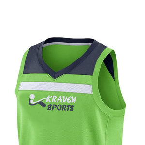 Maillot de basket-ball imprimé par sublimation, fabriqué dans les meilleurs matériaux, design unique, personnalisez votre propre logo. - Product Image 4