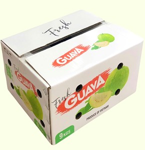 กล่องกระดาษรีไซเคิลพิมพ์ออฟเซ็ต 5 ชั้น แบบประกอบเอง สำหรับบรรจุภัณฑ์ผลไม้ ขนส่งทางอากาศ ทางทะเล และการเกษตร - Product Image 1