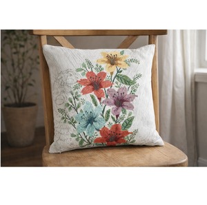 Most Selling Decorative Throw Cushion <b>Pillow</b> with Zipper Closure Durable Fabric for Living Room and Bedroom for Sale - Product Image 3