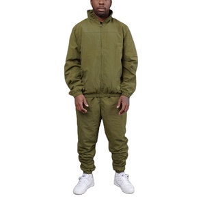 Ensemble de survêtement unisexe personnalisé 2025 – Veste coupe-vent d'hiver légère et réversible avec capuche en nylon respirant - Product Image 1