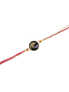 Brother Bond Rakhi, Joyería Hecha a Mano con Hilo Ajustable, Regalo Perfecto para Hermanos en Festividades, Joyería Única para Raksha Bandhan - Product Image 5