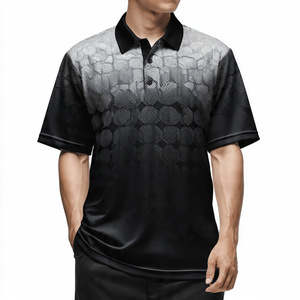 Camisetas Polo de 220 Gsm 100% Poliéster para Hombre, Camisetas Polo de Golf de Manga Corta Sublimadas Personalizadas para Hombre - Product Image 1