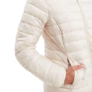 Chaqueta de Plumón Ligera con Capucha para Mujer, Estilo Moderno, Corte Ajustado, Resistente al Agua, Abrigo Acolchado Cálido para Invierno, Chaqueta de Moda para Mujer - Product Image 6