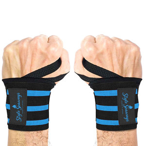 สายรัดข้อมือยกน้ำหนักคุณภาพดี ดีไซน์ใหม่ ทนทาน ขายดี ช่วยพยุงมือ - Product Image 1
