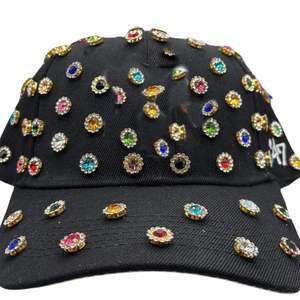 หมวกเบสบอลสไตล์สปอร์ตแนวสตรีทสำหรับฤดูใบไม้ร่วงและฤดูหนาว  ผ้าฝ้ายปักลาย  ขายส่ง  วัสดุโพลีเอสเตอร์ 100% RPET สำหรับผู้ชายและผู้หญิง - Product Image 1