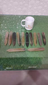 Carpeta de cuerno de buey de la mejor calidad para artesanía en cuero y papel para Amazon Herramienta más vendida con estilo animal pulido - Product Image 6