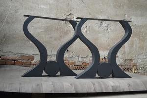 Pieds de table en métal robustes pour table à manger, table de bar, bureau – Pieds de table en acier, cadre de table – Prix abordable - Product Image 3