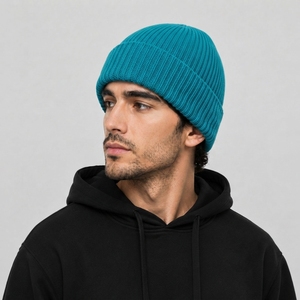 8 Ball Beanie Hat Unisex Jacquard Knit <b>Winter</b> <b>Cap</b> Casual Outdoor 100% Acrylic Multi Color Adult Size - Product Image 1