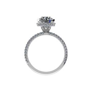 แหวนเพชรทรงกลมเพาะเลี้ยงในห้องปฏิบัติการ ลดราคาพิเศษ เงินแท้ 925 ทอง 9K 14K 18K สำหรับผู้หญิง เหมาะสำหรับเป็นแหวนหมั้นและเครื่องประดับชั้นดี - Product Image 3