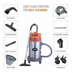 Aspirateur industriel sec et humide LAXMO Aspirateur de sol commercial en acier inoxydable directement de l'usine - Product Image 2