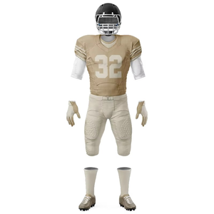 Uniformes de Fútbol Americano para Escuelas Secundarias al por Mayor - Tela de Malla 100% Poliéster, Servicio OEM, Proveedor de Marca Privada - Product Image 5