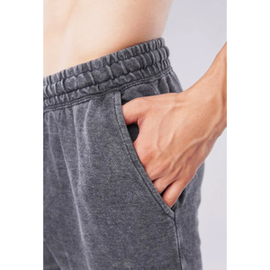 Pantalones Cortos de Hombre de Alta Calidad, Ecológicos, de Tela Oxford 100% Algodón, Transpirables, con Cierre de Cordón, Lavado Ácido Sostenible - Product Image 6