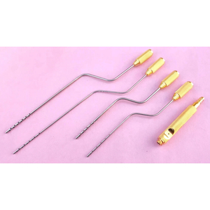 Cuchilla de Liposucción con Rosca para Piernas y Rodillas, Mango de Bayoneta para Cirugía Plástica Cosmética - Product Image 1