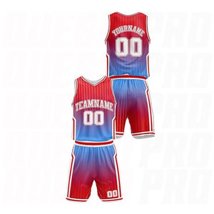 Ensembles de maillots de basket-ball personnalisés en polyester respirant avec logo imprimé, uniforme de basket-ball, dernier modèle de maillot de basket-ball, vêtements de sport d'équipe - Product Image 2
