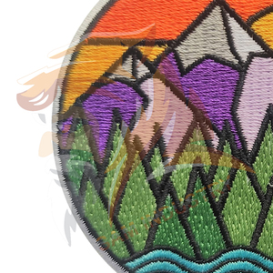 Écussons brodés personnalisés avec logo sur mesure, qualité supérieure, fabriqués en usine, en gros. - Product Image 6