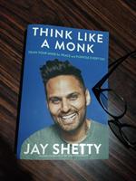 Piensa como un monje de Jay Shetty, libro de bolsillo de ficción, autoayuda, motivación espiritual, atención plena, crecimiento personal