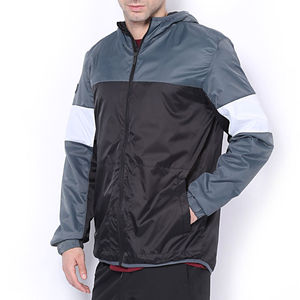<b>Men's</b> Winter Thick Zipper Canvas Windbreaker <b>Jacket</b> Waterproof Breathable Hooded for <b>Cycling</b> Running OEM Service Wholesale Price - Product Image 3