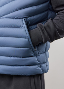 OEM Custom Logo High Quality Polyester <b>Wadding</b> Puffer Jacket Men's Trend Spring Eco-Friendly Waterproof Windproof Front Custom - Product Image 3