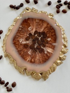 Hot Selling On Agate Natural Crystal <b>Coaster</b> Set Polished Stone <b>Drink</b> <b>Coasters</b> for Home Decoration On Sale - Product Image 5