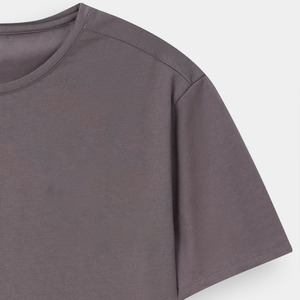 Camisetas de Algodón Peinado de Alto Gramaje para Hombre, Estampado Personalizado, Manga Corta, Estilo Urbano, Ajuste Holgado, Cuello Redondo, Proveedor OEM ODM - Product Image 5