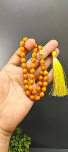 SMART HANDMADE ECO-FRIENDLY RESIN LOVE TASBIH AMBER BEADS Turquoise Prayer Rosary <b>Stone</b> Muslim Rosary Counter Jewelry - Product Image 6
