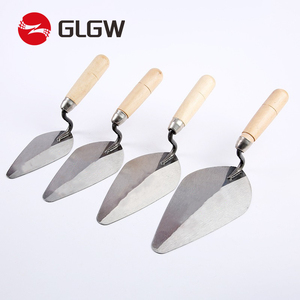 Bán Buôn Tay Cầm Bằng Gỗ Gạch Dao Xẻng Thạch Cao Trowel Bùn Gạch Thợ Thủ Công Xây Dựng Xi Măng Thợ Gạch Công Cụ Phần Cứng - Product Image 1