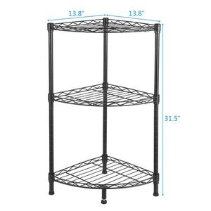 Appendiabiti Moderno in Metallo a Un Livello per Vestiti, Salvaspazio, con Ripiano Portascarpe e Portaoggetti, Nero - per Soggiorno o Negozio di Abbigliamento - Product Image 4