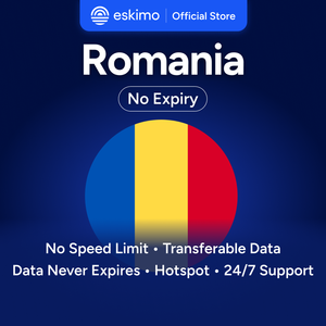 eSIM เรือดิบีสันต์ โรมาเนีย 1GB ไม่มีวันหมดอายุ ข้อมูลสำหรับการเดินทาง ความเร็วสูง 5G/4G ไม่ต้องใช้ซิมการ์ดแบบกายภาพ S-RO-01 สมาร์ทโฟนดิจิทัล - Product Image 1