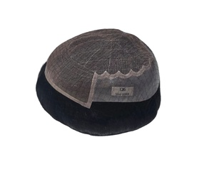 Q6 Model 100% Human Hair Lace Front <b>Wig</b> for <b>Men</b> Remy Indian Hair Customized Color Middle/Center Design Taz Hair BD - Product Image 6