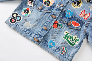 Chaqueta vaquera resistente para mujer – Abrigo de mezclilla duradero con bolsillos en el pecho - Product Image 5