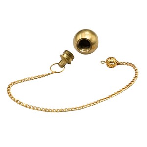 Péndulo de Feng Shui con Bola Abrible de Oro al por Mayor para Sanación Energética y Adivinación, Arte Ecológico - Product Image 3