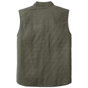 Chaleco Vaquero Tejido de Alta Calidad con el Mejor Diseño Personalizado para Hombre, Prenda Exterior Informal con Botones, Transpirable, 100% Algodón, Novedad de Otoño, Estilo Urbano - Product Image 2