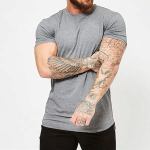 T-shirts pour hommes de style moderne, simples et performants, nouvelle mode, manches courtes, col rond, coupe régulière, respirant - Product Image 2