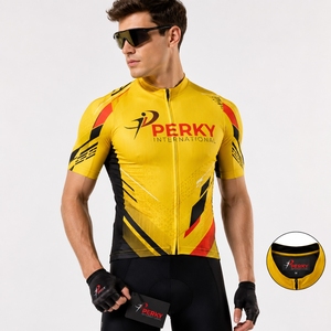 Maillot de cyclisme, vêtements de sport professionnels, maillot de cyclisme avec tissu en polyester qui évacue l'humidité pour les longues distances - Product Image 6