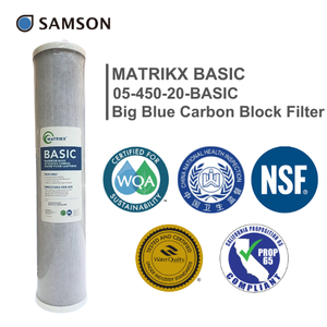 Filtro de Carbón Activado MATRIKX BASIC 05-450-20 Big Blue de 20 Pulgadas - Product Image 5