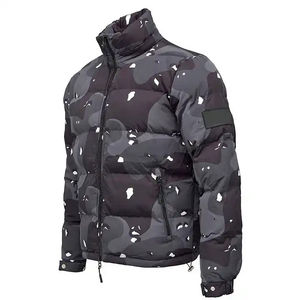 Servicio OEM, Chaqueta Acolchada con Capucha Desmontable, Transpirable, de Manga Larga, Estampada, para Deportes al Aire Libre, para Hombre - Product Image 3