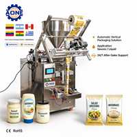 Machine d'emballage professionnelle à commande PLC pour le ketchup de tomate et les machines d'emballage de produits alimentaires liquides