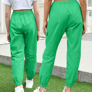 Pantalones Cargo de Verano para Mujer de Alta Calidad, Estilo Moderno con Múltiples Bolsillos, Pantalones Deportivos Cargo de Moda Urbana - Product Image 4