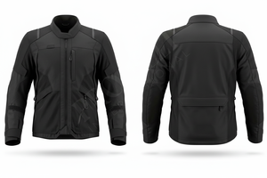 Veste de moto en textile imperméable et respirante, très vendue, personnalisable, de qualité supérieure, en velours côtelé, robuste, avec protection corporelle - Product Image 3