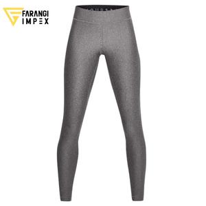 Nouveaux Leggings de Sport Gris Uni Extensibles et Respirants à Taille Haute pour Femmes et Jeunes, Longueur Intégrale, pour Yoga et Entraînement 2026 - Product Image 2