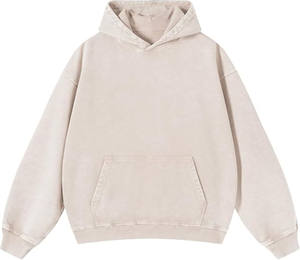 Sudaderas con Capucha de Algodón OEM, 500 g/m², Corte Recto, Estilo Urbano, de Alta Calidad, con Logotipo Personalizado para Hombre - Product Image 1