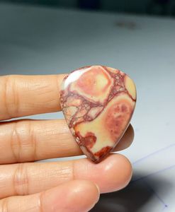 Affection Gems Natural Pink Mookite Cabochon Wholesale Lot 25Carat Color Change Effect Pear Cut Jewelry Making From Rajasthan - Product Image 2