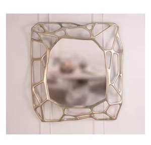 Handmade Modern Design Metal Wall Mounted <b>Mirror</b> for Home and Hotel Best Price Elegant Wall Hanging <b>Mirror</b> From India - Product Image 2